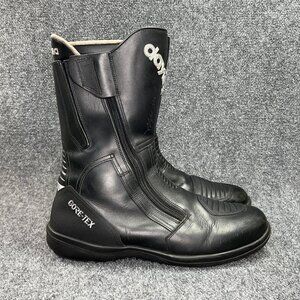 Daytona Road Star Gore-Tex GTX Motorcycle Boots Men's Size 14.5 Black Leather 48